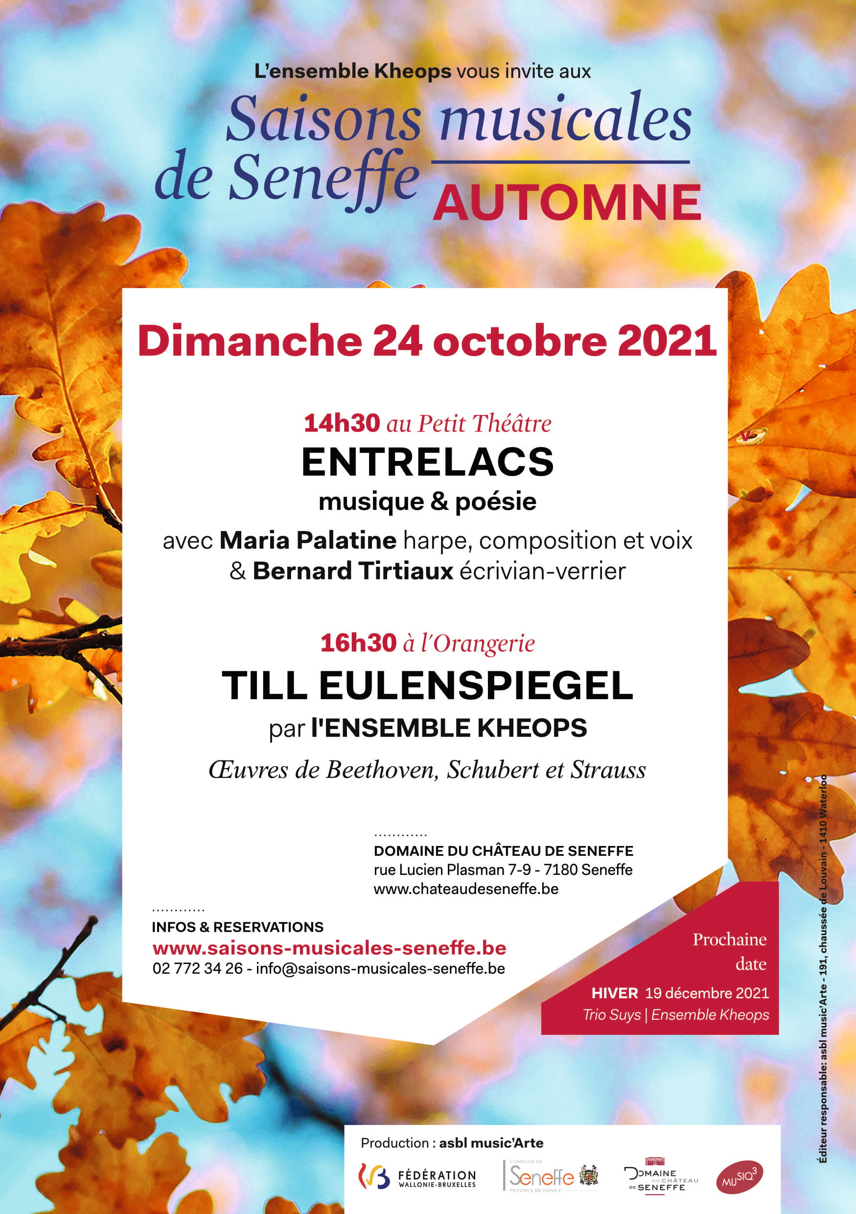 Affiche Automne 2021