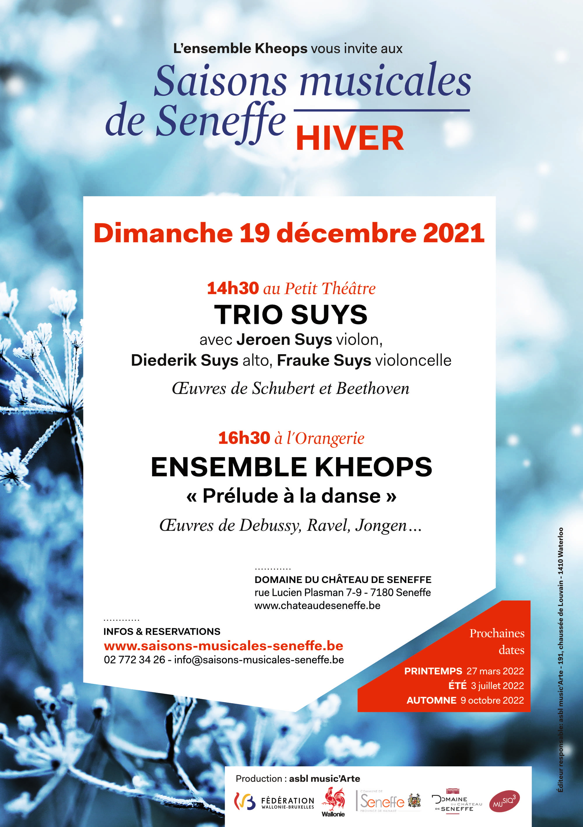 Affiche Hiver 2021