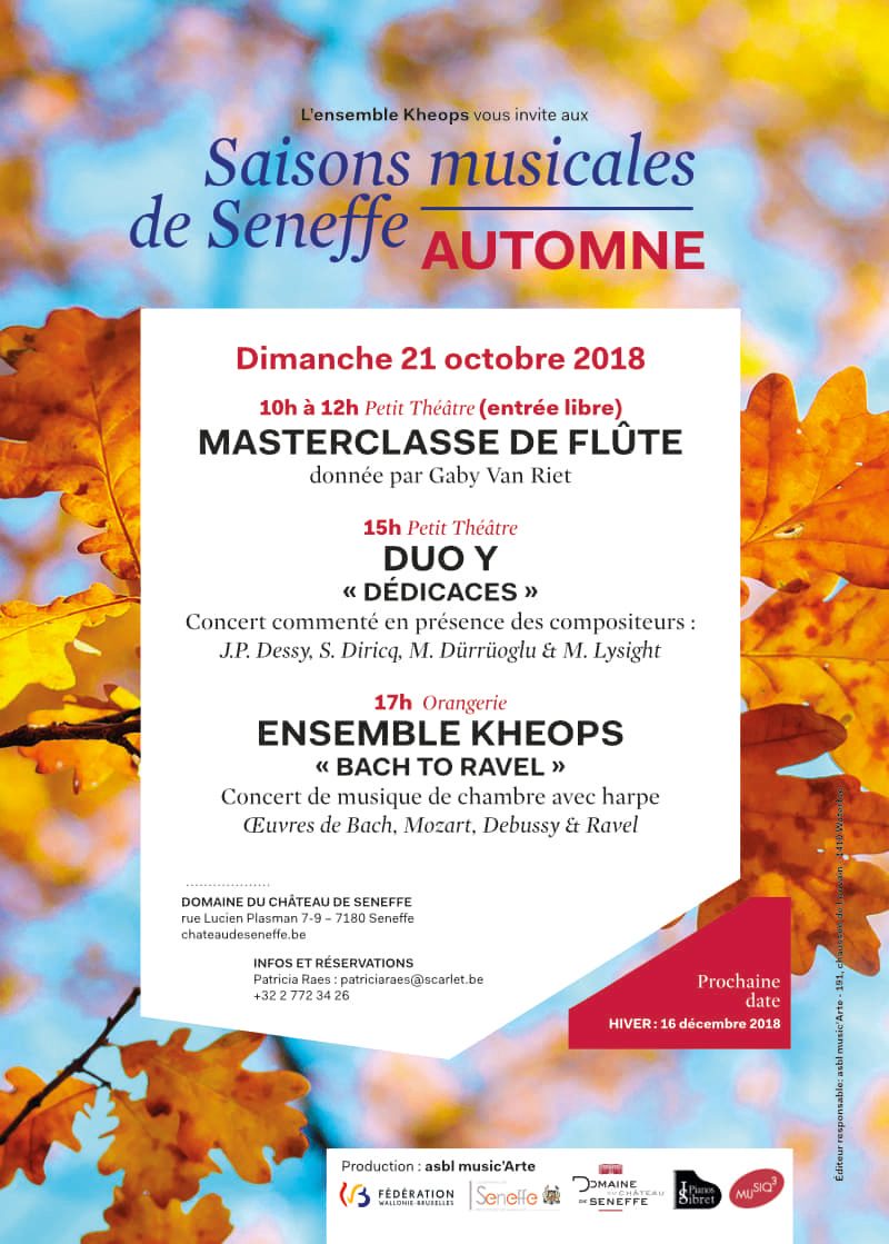 Affiche Automne 2018