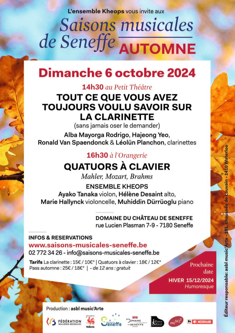 Affiche Automne 2024