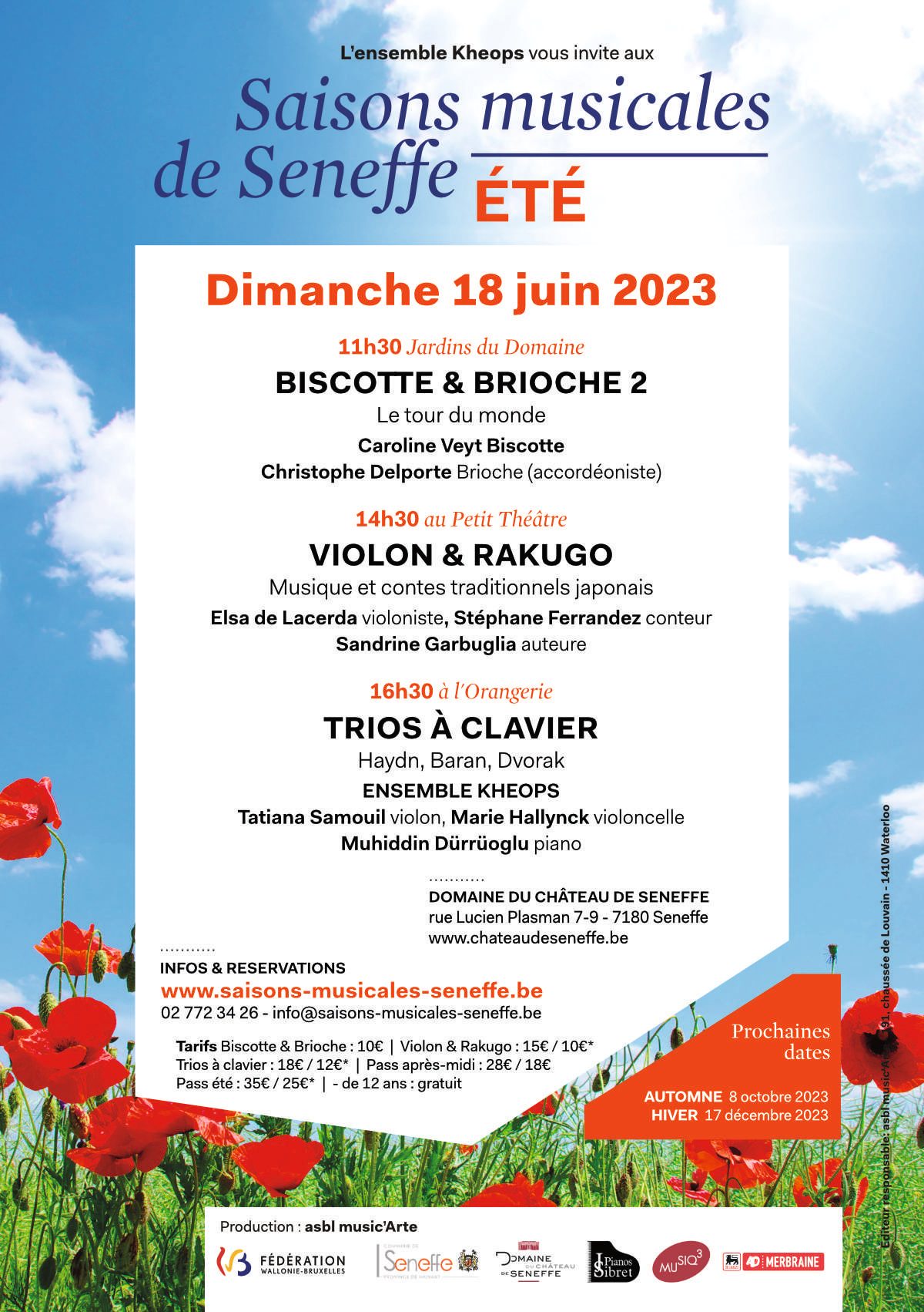 Affiche Été 2023